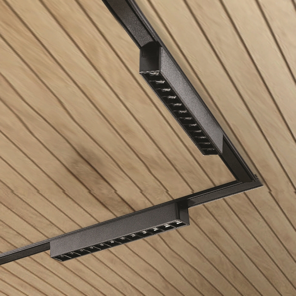 Lampa sufitowa do systemu szynowego Kira AZ5295 LED 18W 1-fazowa czarna 
