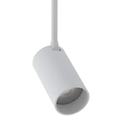 Minimalistyczna podsufitowa lampa MONO 7735 do salonu biała