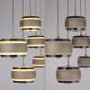 Sterowana pilotem lampa wisząca PURE FALLING RINGS brąz chrom 2504-97 5x8W 2200-5000K CCT