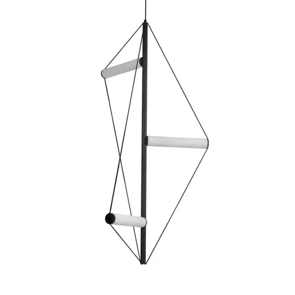 Metalowa lampa wisząca ORION AZ6535 LED 30W 3000K nad stół czarna