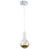 LAMPA wisząca LN012 (36031/4010-7) dekoracyjna OPRAWKA na żarówkę ZWIS biały