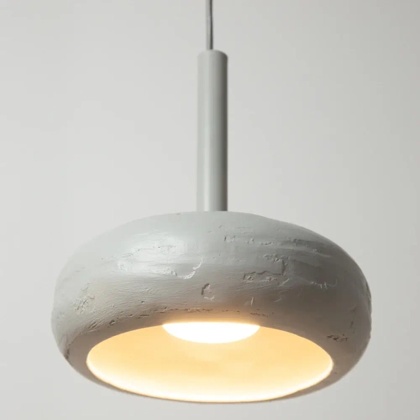 Żyrandol do salonu wiszący Otto 3 41397 podłużny ceramika szary