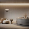 Lampa wisząca nad stół Ambience MOD280PL-L23B3K1 LED 23W 3000K czarna