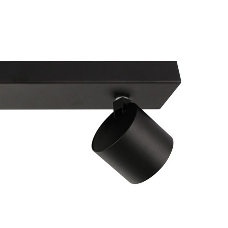 Plafon LAMPA sufitowa BONIVA SPL-2854-3B-BL Italux metalowa OPRAWA regulowane LED 15W 3000K reflektorki na listwie czarne