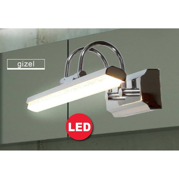 Regulowany kinkiet nad lustro Gizel 20-32591 LED 7W 6500K chrom