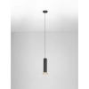 Metalowa wisząca lampa MARENZO LE45600 nad stół czarna złota