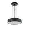 Lampa wisząca do jadalni Kengo 5232 okrągła tuba czarna
