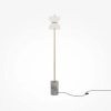 Sypialniana lampa stojąca Kyoto MOD178FL-L11G3K LED 11W 3000K biała szara
