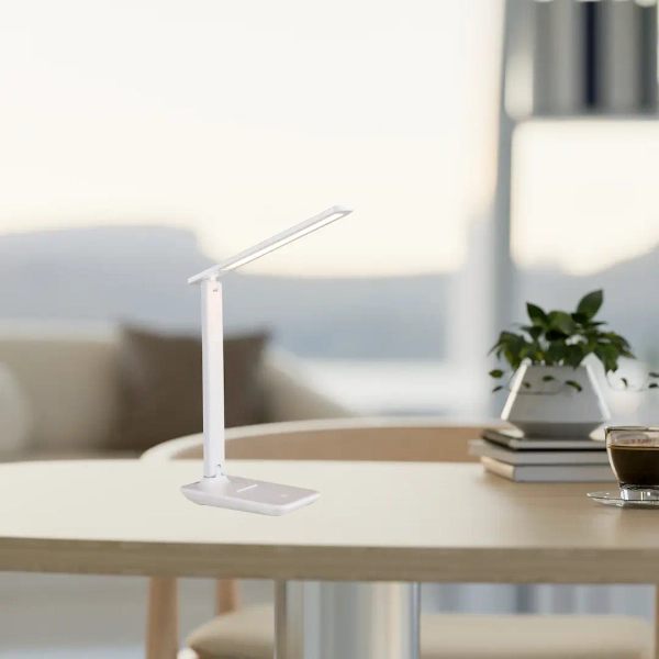 Stołowa lampa do gabinetu POST WHITE ML1631 LED 5W 3000-6500K biała