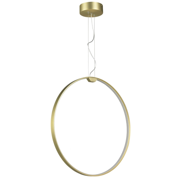 Metalowy pierścień wiszący Acirculo ST-10453P/D500A gold Step LED 72W 3000K złoty