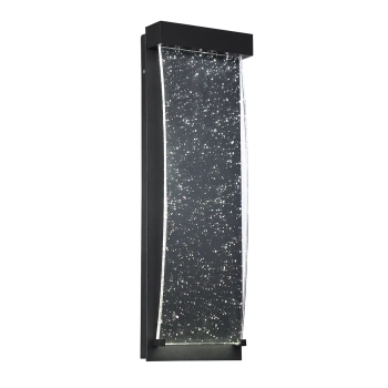 Elewacyjna lampa ścienna Kabo QN-KABO-M-BK LED 10W 3000K IP44 czarny