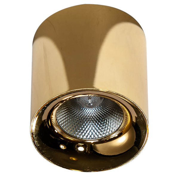 Nowoczesna lampa sufitowa Mane AZ4323 LED 10W okrągły plafon złoty