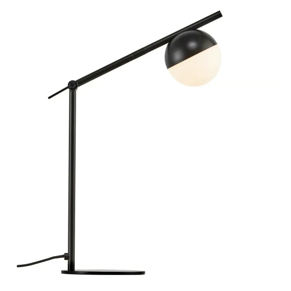 Stołowa lampka kulista CONTINA 2010985003 regulowana czarny