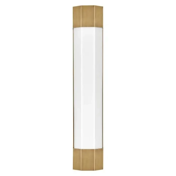 Podłużna ścienna lampa Facet QN-FACET-LED3-HB-BATH LED 22W 3000K IP44 mosiądz