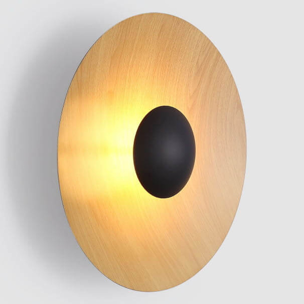 Kinkiet naścienny Retro ABR-KO12W-WOOD LED 12W 2700K drewniany czarny