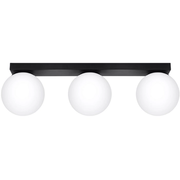 Lampa przysufitowa kule Yoli SL.1153 Sollux do jadalni białe czarne