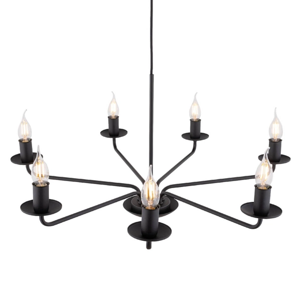 Lampa klasyczna wisząca LIMAL 4613 TK Lighting metalowa czarna