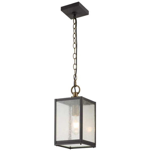 Latarnia wisząca QN-LAHDEN8-M-WZC na łańcuchu czarna