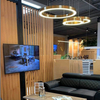 Wisząca lampa Circle ST-8848-60+80 brass Step LED 144W 3000K pierścienie mosiądz