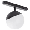 Lampa do szyn magnetycznych 10152 kula LED 8W 3000K czarna biała