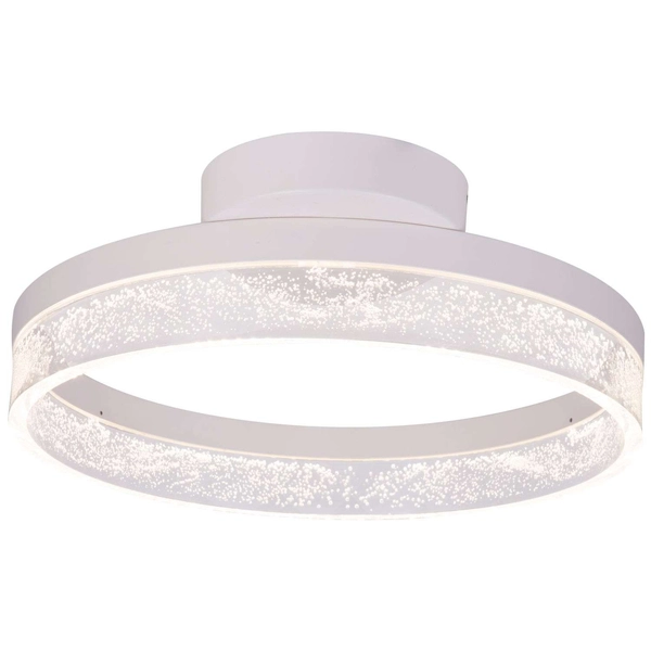 Plafon LAMPA sufitowa SMITTY 68225-24 Globo metalowa OPRAWA okrągła LED 24W 4000K ring biała