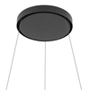 Lampa ring wisząca salonowa Circolo 10812 Nowodvorski LED 21W 3000K czarna