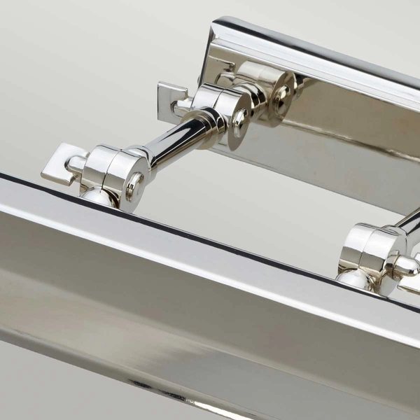 Regulowany kinkiet nad lustro Chawton CHAWTON-PLL-PN Elstead polerowany nikiel