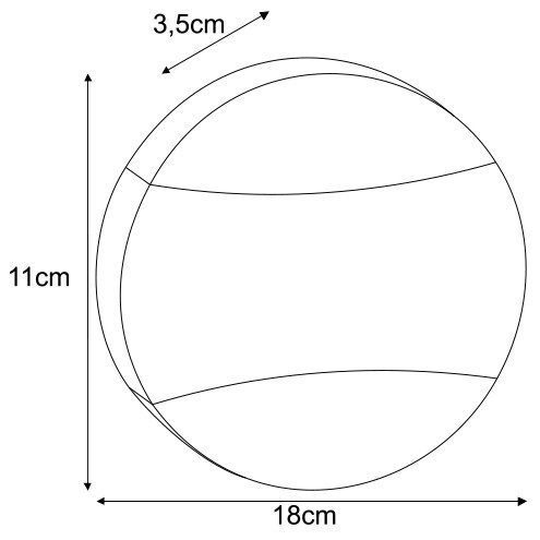Ścienna LAMPA zewnętrzna Sitra K-8143 Kaja okrągła OPRAWA ogrodowy kinkiet LED 12W 4000K outdoor IP54 czarny biały