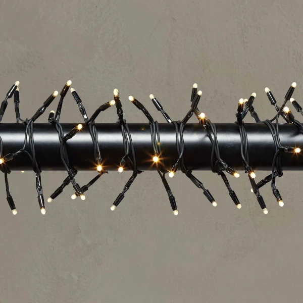 Świąteczne lampki na choinkę 5m 100 LED 9,2W biała ciepła