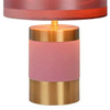 Stołowa LAMPA abażurowa EXTRAVAGANZA FRIZZLE 10500/81/66 Lucide nocna LAMPKA stojąca różowa