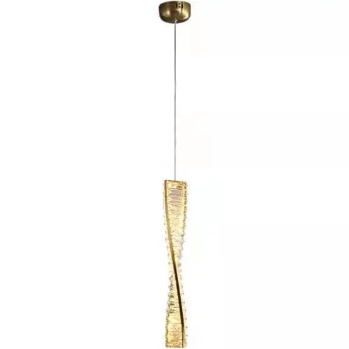 Kryształowa lampa wisząca Bohemia CGBOHEMIA50 LED 10W 3000K mosiądz
