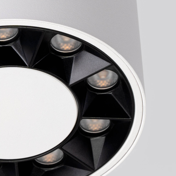 Okrągły plafon DIO SL.1254 Sollux LED 10W 4000K nad stół biały