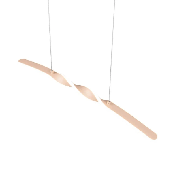 Wisząca lampa do salonu GINKO R35791166 LED 18W 3000K beżowy