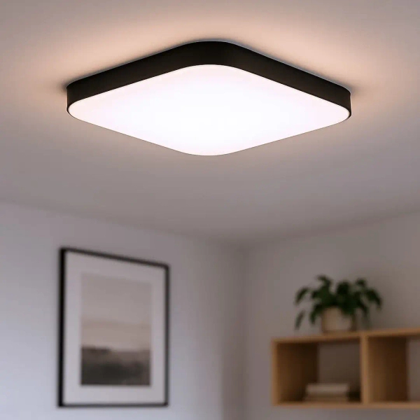 Sufitowy plafon do przedpokoju Nemo ML1836 LED 36W 4000K czarny