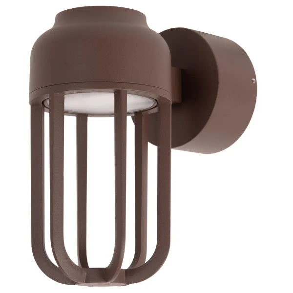 Ledowa ścienna lampa Wells 33808/08/97 LED 8W 2700K IP54 brązowy