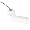 Lampa wpustowa tubka HALO H0124 Maxlight LED 7W 3000K sypialniana biały czarny