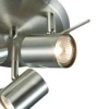 Regulowana LAMPA plafon HYSSNA 105486 Markslojd metalowa OPRAWA industrialne reflektorki sufitowe stalowe