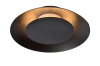 Nowoczesny plafon do salonu Foskal 79177/06/30 LED 6W 2700K czarna
