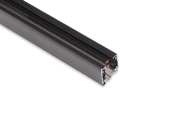 Szynoprzewód sufitowy 2 m Aluminum 4 wires Track MHT1-200-BK Maxlight 3-fazowa ścienna LISTWA natynkowa 230V czarna