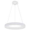 Wisząca LAMPA okrągła GIULIA 5304-880RP-GD-3 Italux metalowa OPRAWA pierścień LED 80W 3000K zwis ring złoty