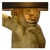 Dekoracyjna lampa stołowa Chimp 10502/81/30 Lucide małpka monkey czarna złota