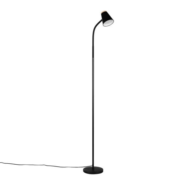 Lampa podłogowa do czytania PONGO R45831102 LED 4,5W 3000K czarny
