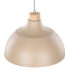 Skandynawska zwisająca lampa Cap Sabia 10656 do jadalni beżowa