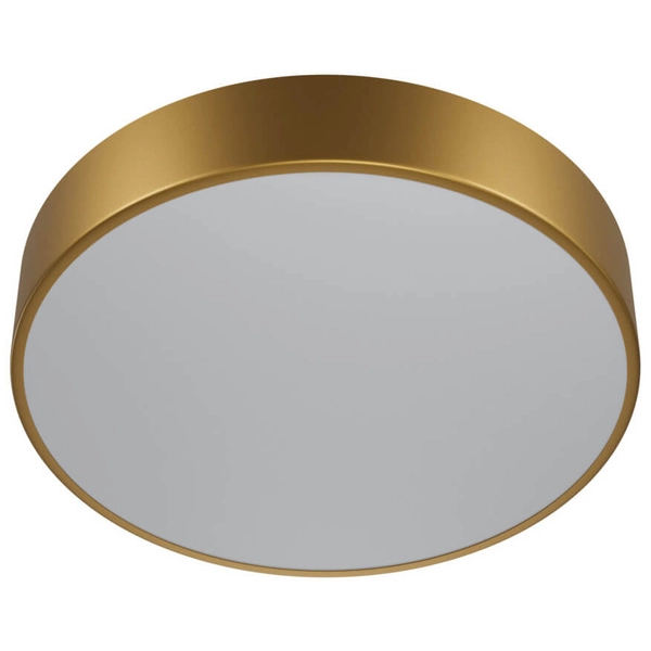 Nowoczesny plafon ledowy 137623620859 złoty 43W 4000K hol