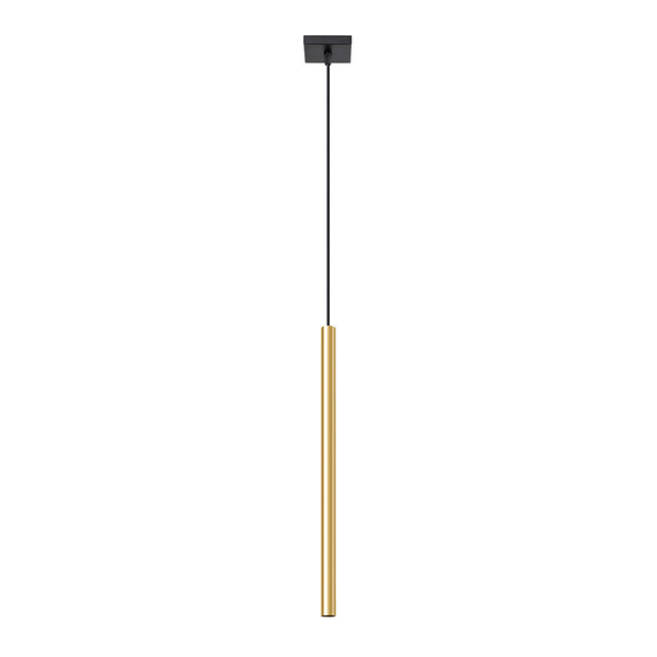 Wisząca lampa nad stół Pastelo SL.1195 kuchenna złota czarna