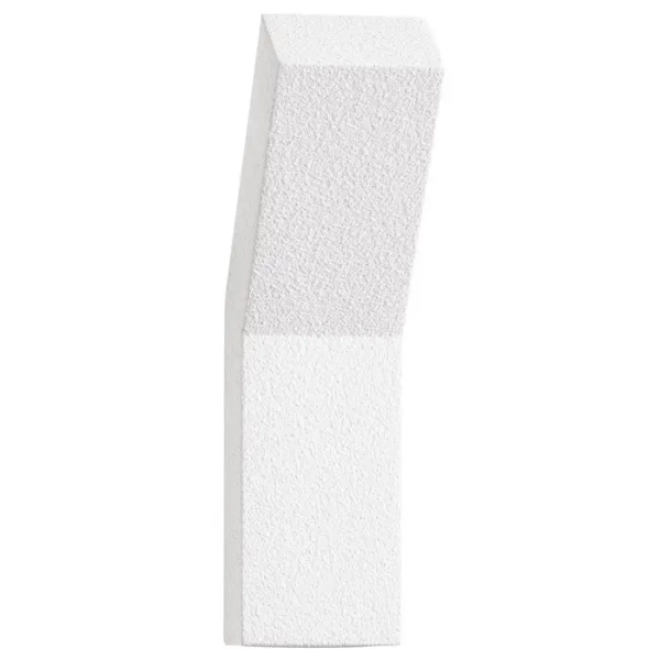Ścienna lampa gipsowa DORSELA LE45576 minimalistyczna biała
