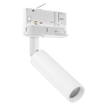 Lampa reflektor spot szynowy Tracer 4846 TK Lighting trójobwodowy tuba biała