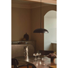 Metalowa wisząca lampa Versale 2420013003 do salonu czarny