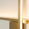 Nowoczesna ścienna lampa 23104 LED 13W 3000K metalowy złoty