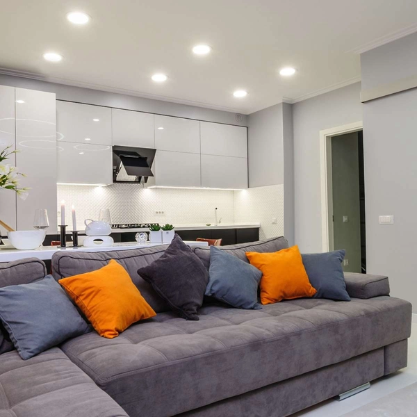 Sufitowa LAMPA podtynkowa NERO LP-4424/1RS WH movable Light Prestige metalowa OPRAWA okrągły WPUST do zabudowy movable biały